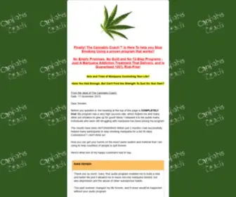 Cannabiscoach.com(Easy Quit Marijuana Addiction Audio Program) Screenshot