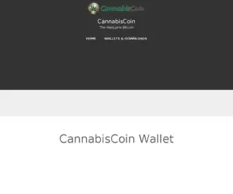 Cannabiscoin.net(Cannabis Coin) Screenshot