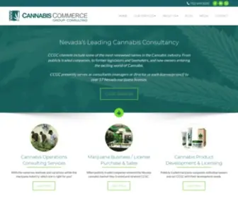 Cannabiscommercegroupconsulting.com(Cannabis Commerce Group Consulting) Screenshot