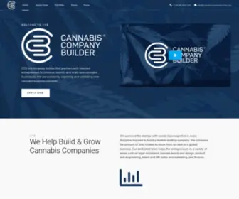 Cannabiscompanybuilder.com(CCB) Screenshot