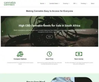 Cannabisconnect.co.za(Cannabis Connect) Screenshot