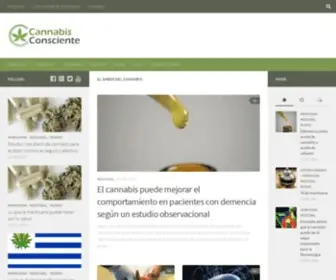 Cannabisconsciente.com(Cannabis Consciente) Screenshot