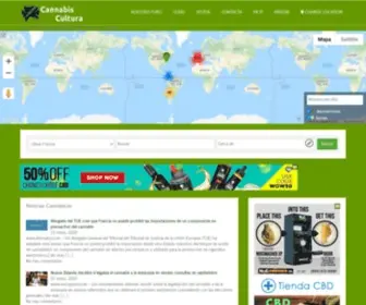 Cannabiscultura.com(Cannabis Cultura) Screenshot