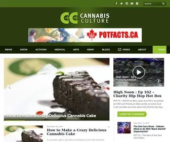 Cannabisculture.com(Cannabis Culture) Screenshot