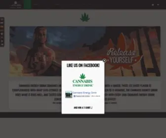 Cannabisenergydrink.com(Cannabis Energy Drink) Screenshot