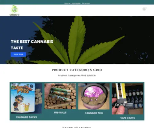 Cannabisforyou420.com(HOME) Screenshot