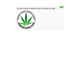 Cannabisgreenteam.ca(Home of the Bud) Screenshot