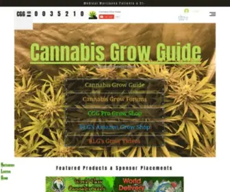 Cannabisgrowguide.org(Cannabis Grow Guide) Screenshot