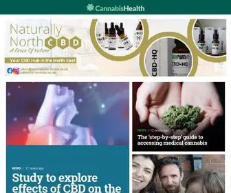 Cannabishealthnews.co.uk(Cannabis Health News) Screenshot