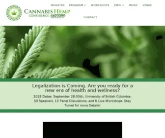 Cannabishempconference.com(The Cannabis Hemp Conference and Expo) Screenshot