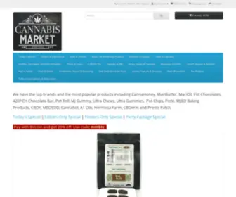 Cannabismarket.com(Cannabis Market) Screenshot