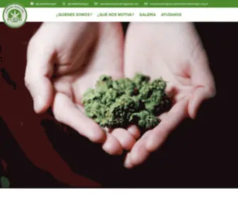 Cannabismedicinalrionegro.org.ar(Cannabis Medicinal Río Negro) Screenshot