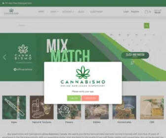 Cannabismo.ca(Buy Weed Online Canada) Screenshot