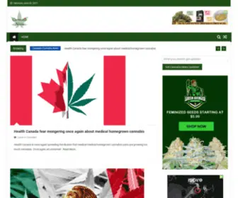 Cannabisnews.org(Federal government) Screenshot