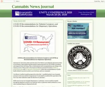 Cannabisnewsjournal.co(Cannabis News Journal) Screenshot