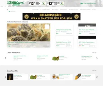 Cannabissaver.com(Weed Deals) Screenshot