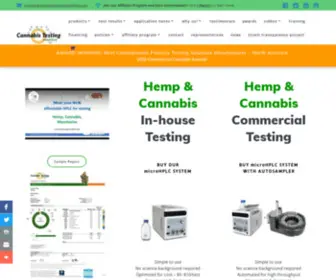 Cannabistestingsimplified.com(Hemp & Cannabis HPLC) Screenshot