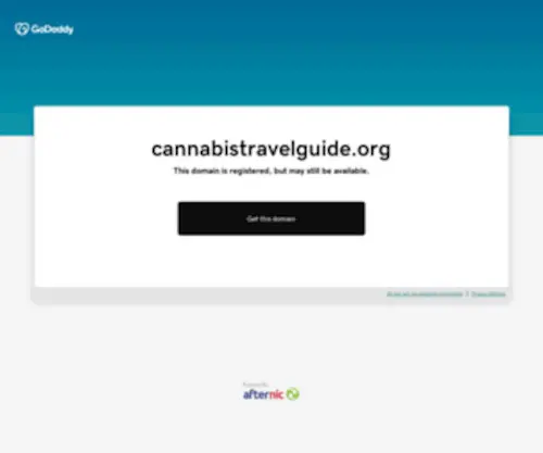 Cannabistravelguide.org(Where to get weed) Screenshot