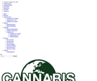 Cannabisworld.biz(Front Page) Screenshot