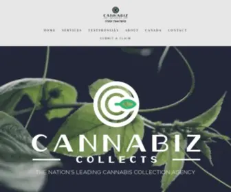 Cannabizcollects.com(CannaBIZ Collects) Screenshot