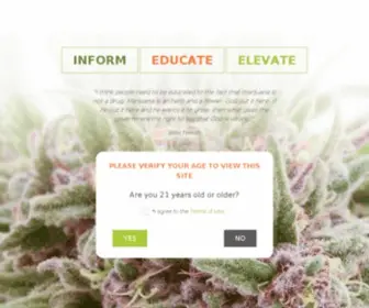 Cannabizdaily.co(Cannabis News) Screenshot