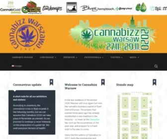 Cannabizz.pl(First hemp fair in Poland) Screenshot