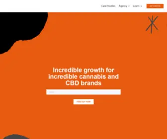 Cannabound.io(Cannabis & CBD Marketing Agency) Screenshot