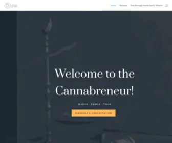 Cannabpreneur.com(Home) Screenshot