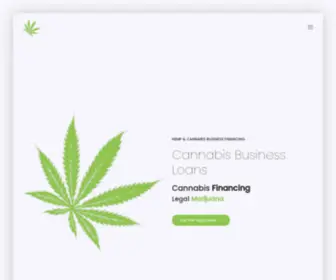 Cannabusinessfinancing.com(Cannabis Financing) Screenshot