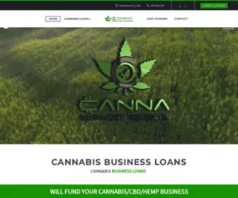 Cannabusinesslenders.com(Cannabis Business Loans) Screenshot