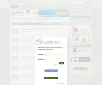 Cannacentral.com(Marijuana Strains) Screenshot