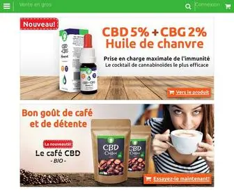 Cannadorra.fr(Huile de CBD) Screenshot