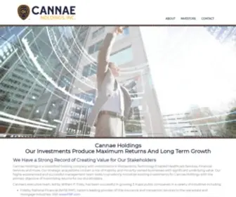 Cannaeholdings.com(Cannae Holdings) Screenshot