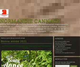 Cannage-Paillage-Eure.fr(Tél) Screenshot