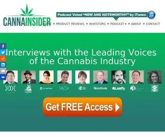 Cannainsider.com(Cannabis Podcast) Screenshot