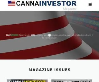 Cannainvestormag.com(Marijuana Online Investor & Stock Market Magazine in USA) Screenshot