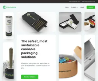 Cannalocks.com(Sustainable Cannabis Packaging Solutions) Screenshot