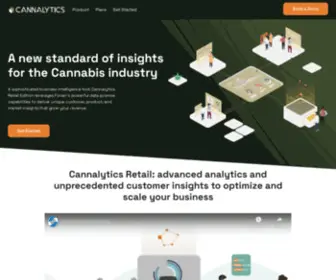 Cannalytics.io(Cannalytics Business Intelligence Platform) Screenshot