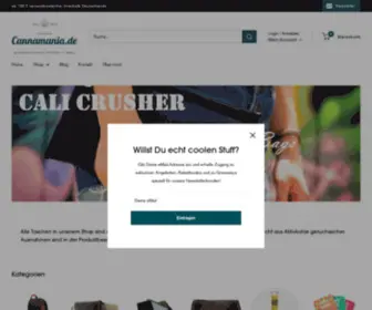 Cannamania.de(Geruchssichere Taschen) Screenshot