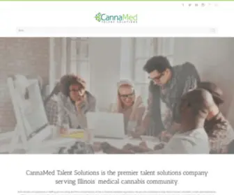 Cannamedtalent.com(CannaMed Talent Solutions) Screenshot