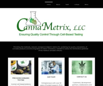 Cannametrixllc.com(CannaMetrix) Screenshot