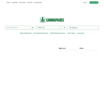 Cannapages.com(Cannapages) Screenshot