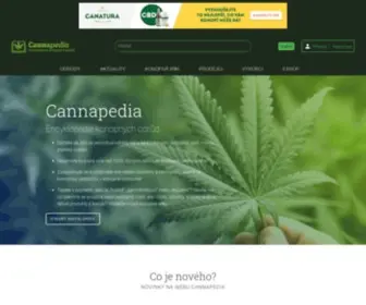 Cannapedia.cz(Aktuality ze světa konopí a marihuany) Screenshot