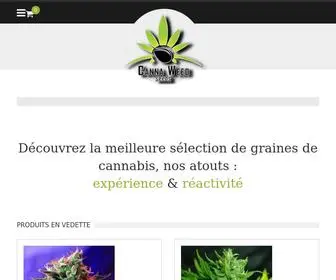 Cannapowerseeds.com(LA graine de cannabis pour vous) Screenshot