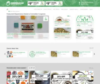 Cannasaver.com(Dispensary Deals) Screenshot