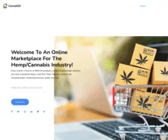 Cannasos.shop(Online Marketplace) Screenshot