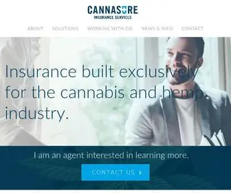 Cannasure.com(Cannabis Business Insurance) Screenshot