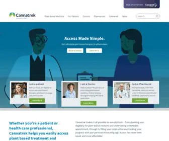 Cannatrekgroup.com.au(Medicinal Cannabis) Screenshot