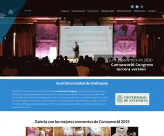 CannaWorldcongress.com(Cannaworld congress) Screenshot