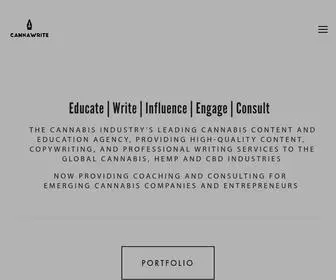Cannawrite.net(Industry Leading Content Agency) Screenshot